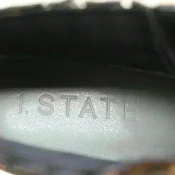 1. State Jerome Women's Brown Leopard Calf Hair Heeled Booties Size US 10/EU 40 - Picture 8 of 10